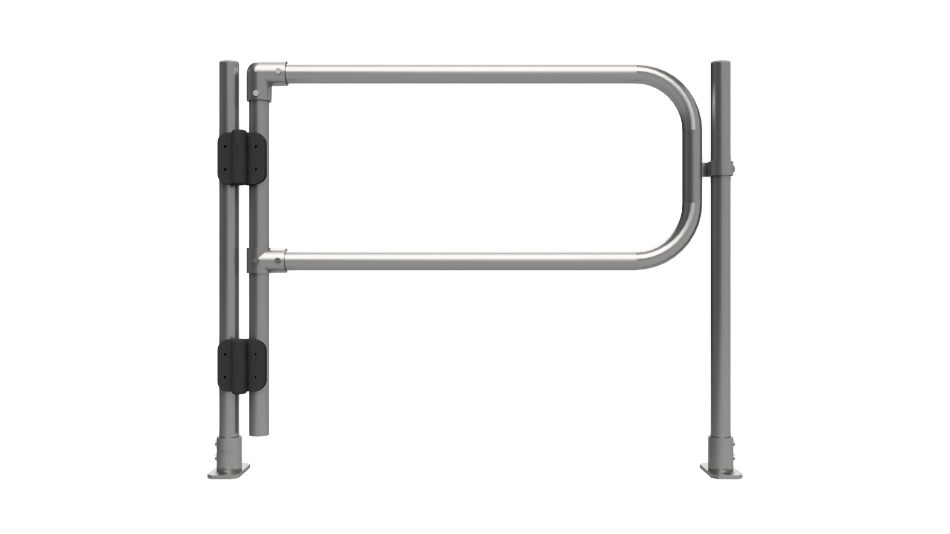 Interclamp Galvanised Self-Closing Safety Gate