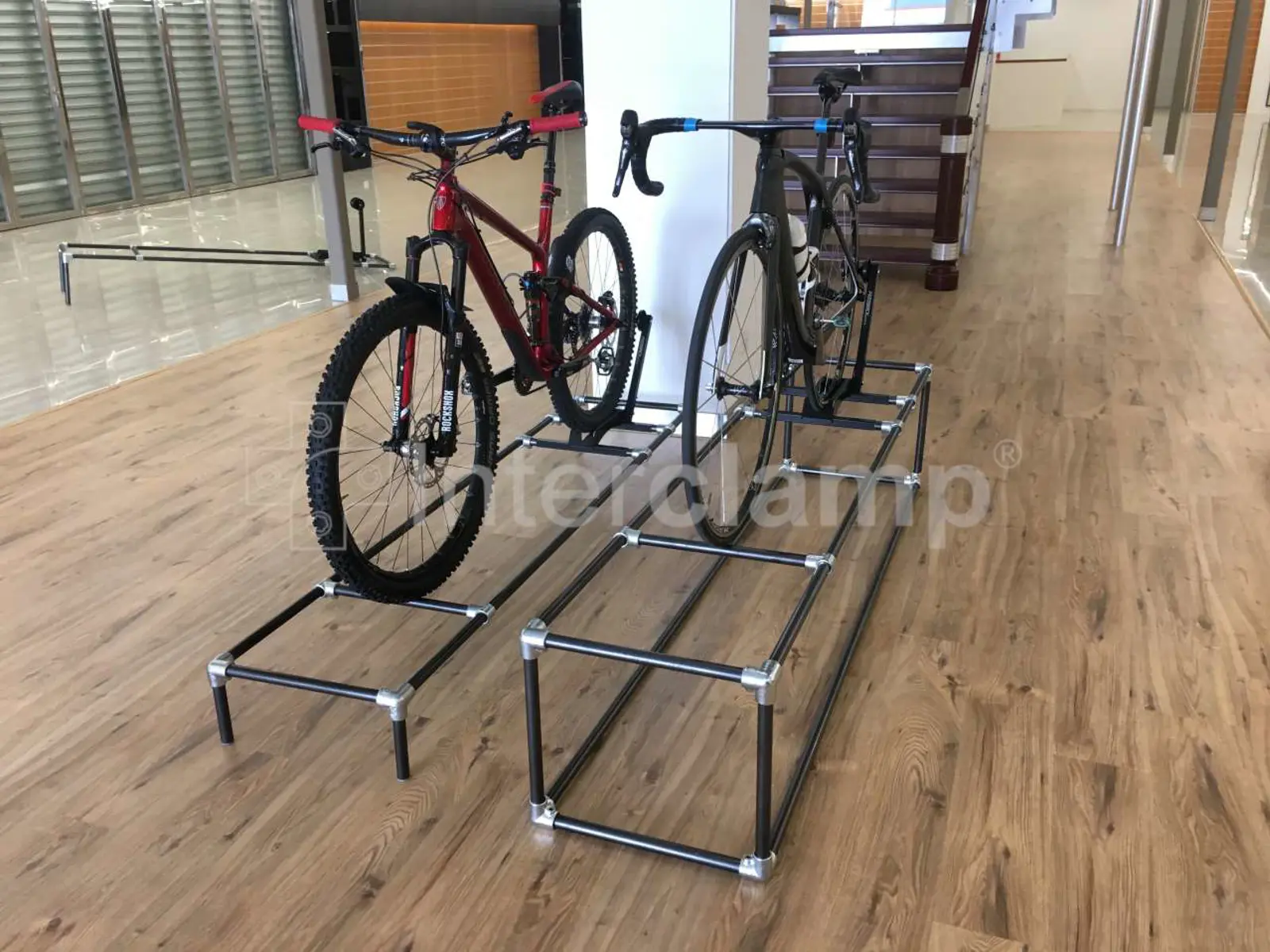 Key Clamp Rack Interclamp Key Clamp Bike Racks and Display Stands