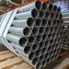 A bundle of interclamp galvanised handrail tube