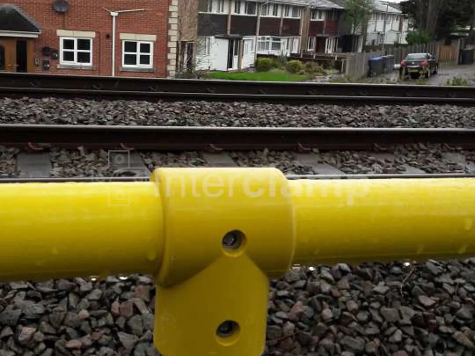 GRP Handrail for Rail Track Safety