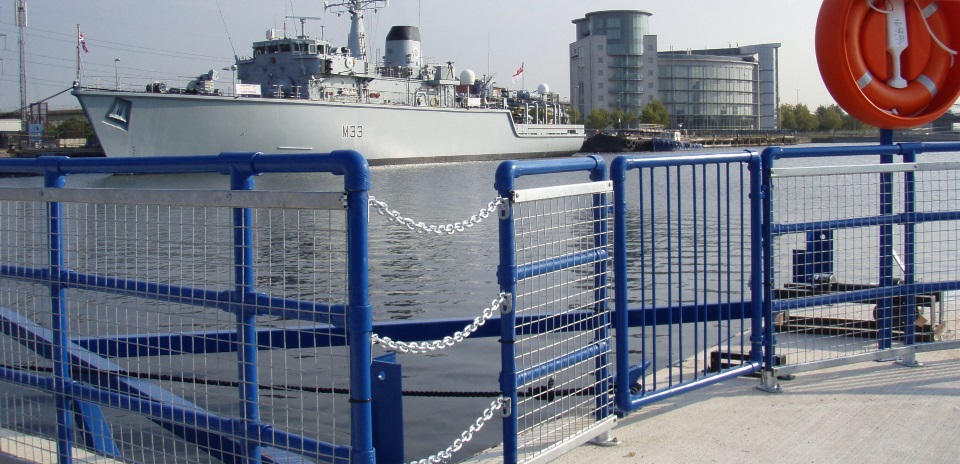 Module Interclamp Galvanised Modular Handrail Fittings, Balustrades, Stanchions